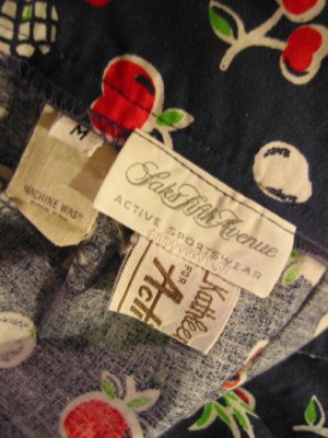 画像2: 70's Vintage 『Saks Fifth Avenue』 ラップスカート（ネイビー）