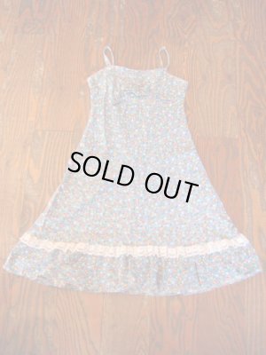 画像3: ★★★SALE★★★　USED　小花柄　キャミワンピ 　（サックス）