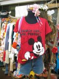 恋する  Mickey　BIG Tシャツ　（レッド）