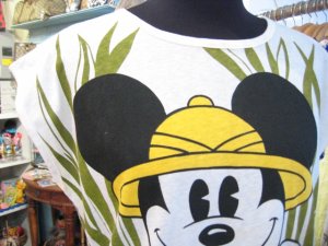 画像2: USED 　 Mickey　大冒険　Tシャツ （ホワイト）