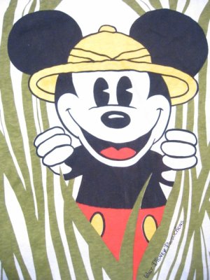 画像4: USED 　 Mickey　大冒険　Tシャツ （ホワイト）
