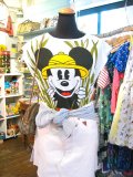 USED 　 Mickey　大冒険　Tシャツ （ホワイト）