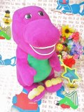 old 「Tolking Barney」恐竜さんの  おっきめぬいぐるみ（グレープ）