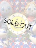 ★★★SALE★★★ 70's  Vintage    「LUX」社製 　SMILE   Wall Clock（イエロー）