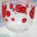 画像2: レア☆70'sVintage“Smile”Goblet glass（red） (2)