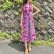 画像1: 70's Vintage Hawaiian ドレス (パープル) (1)