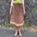 画像2: 70's Vintage Suede Patchwork Skirt（ブラウン）