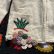 画像8: 『SOLリメイク』ヨーヨーキルト 70'sVintageメキシコ刺繍ジャケット (オフホワイト） (8)