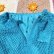 画像14: Vintage Crochet Knit SET UP (ターコイズブルー)