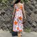 画像5: 70's Vintage Big Flower Hawaiian Dress (オレンジ×ホワイト) (5)