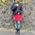 ★★20%OFF★★ 70's Vintege  Handmade Knit Skirt（ホットピンク）
