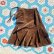 画像5: Frill Design Corduroy Wrap Skirt (ブラウン）