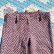 画像6: 70's Vintage Tweed  Bell Bottom Pants  W32 (ボルドー×ホワイト)