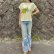 画像1: 70's Vintage Fruits柄 Tシャツ（クリームイエロー） (1)