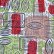 画像11: 60's Vintage African style フレアスカート（グリーン×レッド×etc）