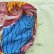 画像10: OLD African Batik チュニック（オレンジ×ブルー×etc）