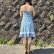 画像5: 70's Vintage 小花柄 キャミワンピ（サックス）