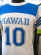 画像3:  Hawaii ナンバリング  Tシャツ（ホワイト×ブルー） (3)