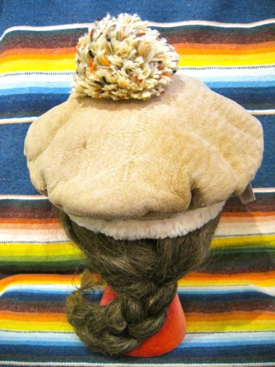 画像3: USED  リアル　ムートン　ベレー帽　（ベージュ）