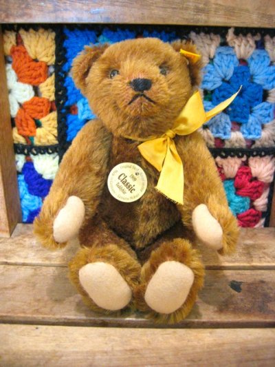 画像1: 1909's  STEIFF社製  “Classic Teaddy Bear”　(ダークブラウン）