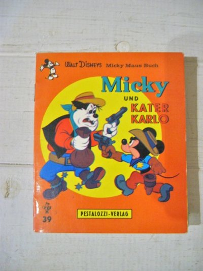 画像1: 60's「Mickey」  “Micky UND KATER KARLO”　洋書コミック