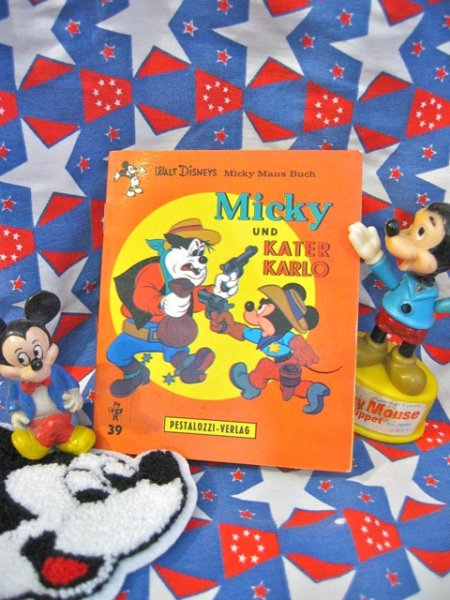 画像1: 60's「Mickey」  “Micky UND KATER KARLO”　洋書コミック (1)