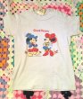 画像5: USED  「Mickey&Minnie」  Grand Canyon   Tシャツ　（ライトグレー／T100〜） (5)