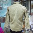 画像4: 60'sVintage Boy Scout Cotton　shirt （khaki） (4)