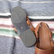 画像4: FromU.S.A　basket  leather sandal（brown） (4)