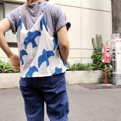 画像3: bird キャミ tops　（blue）