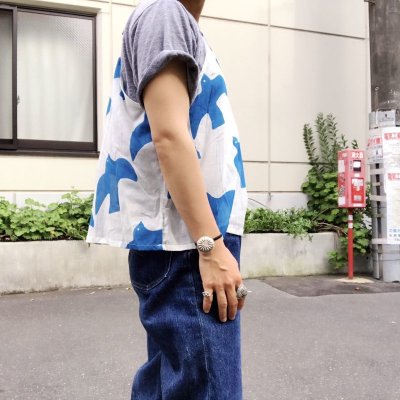 画像2: bird キャミ tops　（blue）