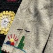 画像8: Vintage メキシコ 刺繍ジャケット （ライトグレー） (8)