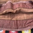 画像11: 70's Vintage Suede Patchwork Skirt（ブラウン） (11)
