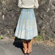 画像4: 70's Vintage Suede Patchwork Skirt（スモーキーブルー） (4)