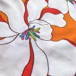 画像14: 70's Vintage Big Flower Hawaiian Dress (オレンジ×ホワイト) (14)