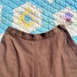 画像11: 50's Vintage Western ＆ Sequins Design Flare Skirt (ブラウン） (11)