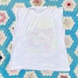 画像9: USED  Mickey ＆ Minnie ネオンカラー Tシャツ （ホワイト） (9)