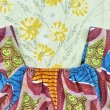 画像9: OLD African Batik チュニック（オレンジ×ブルー×etc） (9)