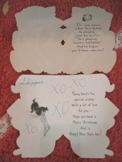 画像3: Vintage X'mas Card　（Cat/Dog）