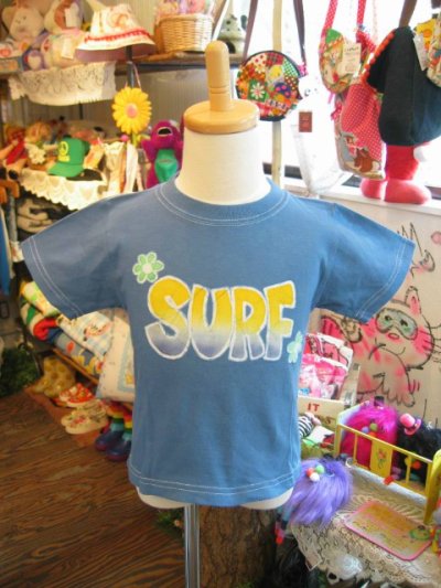 画像1: 『Good News』 ロウケツ染め SURF Tシャツ（T100）