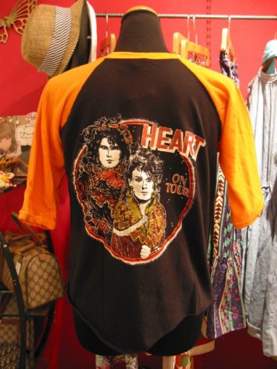 画像2: 80's「Heart」ラグラン Tシャツ （オレンジ）