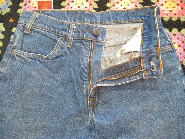 カラーブルー70s~80s LEVI’S bigbell flaredenim646 684