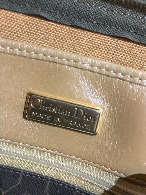 【お買い得】Christian Dior ショルダーバッグ ハニカム柄 レザー